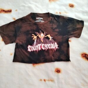 🖤3for25🖤 Count Chochula Graphic Tie Dye Crop Top